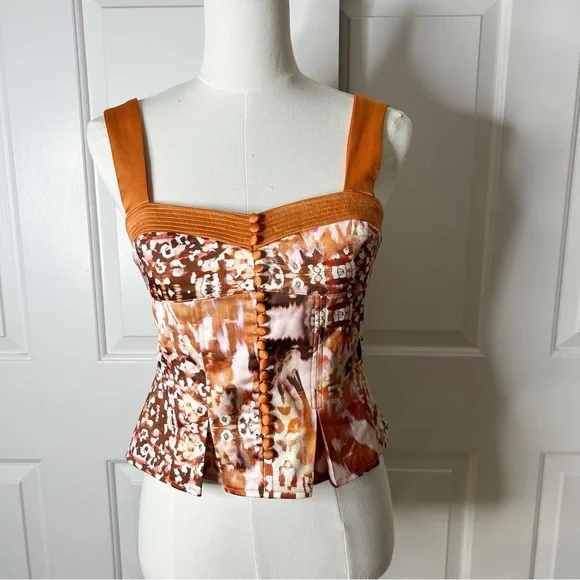 KAREN MILLEN Topstitch Animal Top (size 6) - Picture 5 of 9